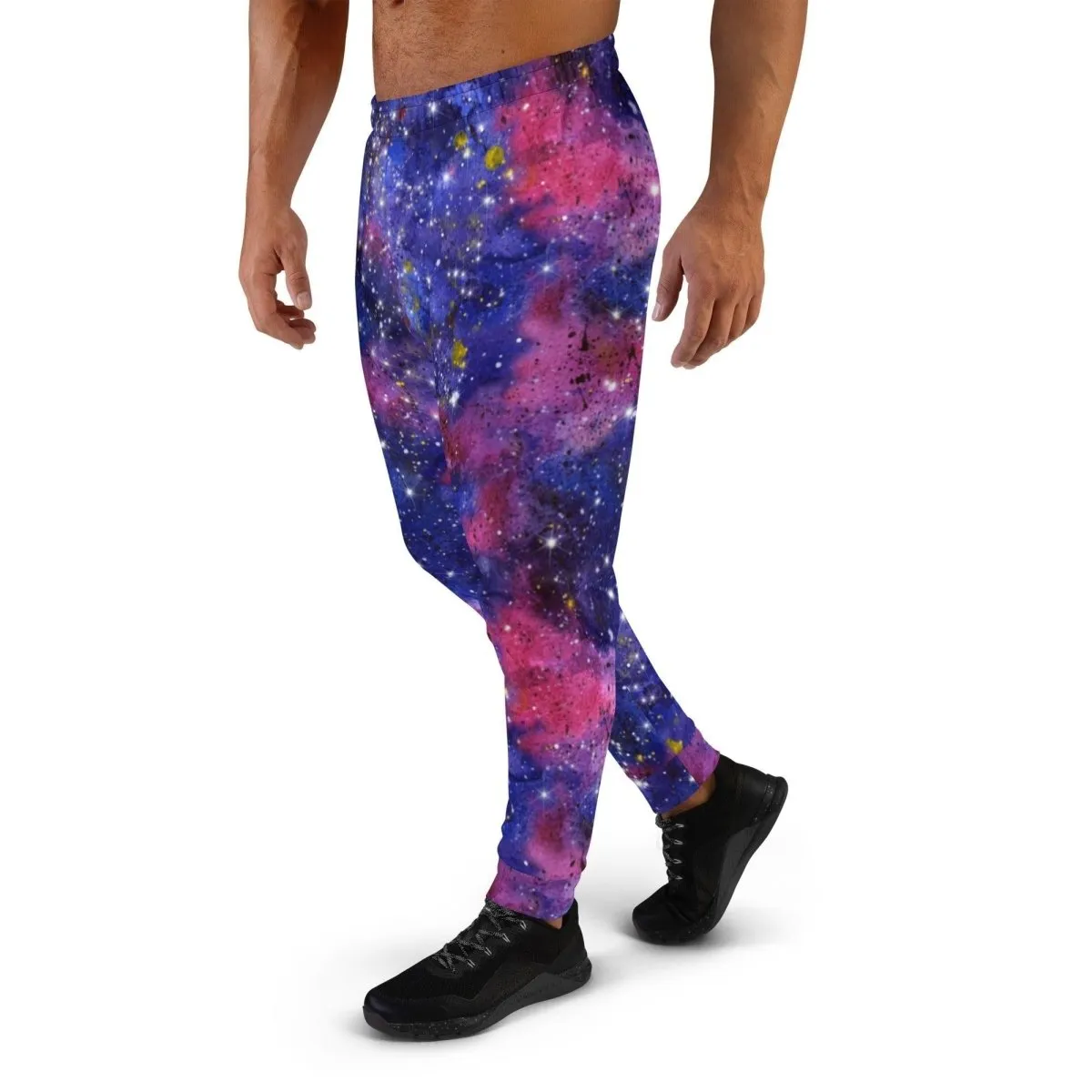 Red Galaxy Men's Street Joggers