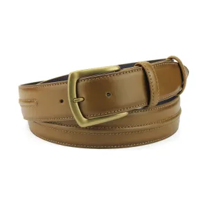 Redford Taupe Hand Burnished Belt