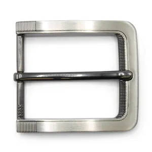 Ribbed Prong Buckle 40mm