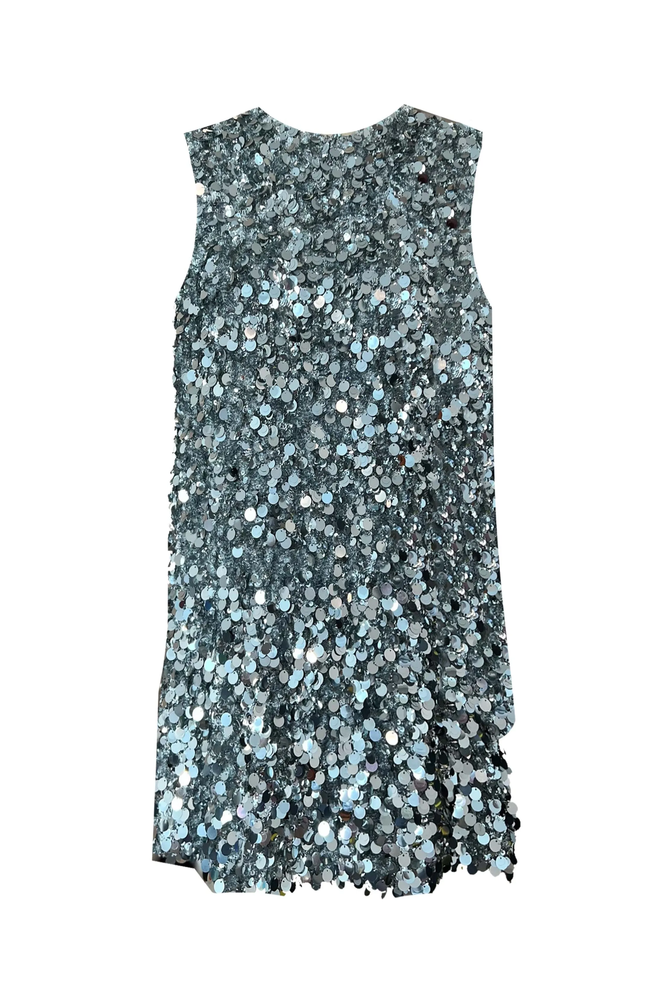 Sequin Babydoll Dress