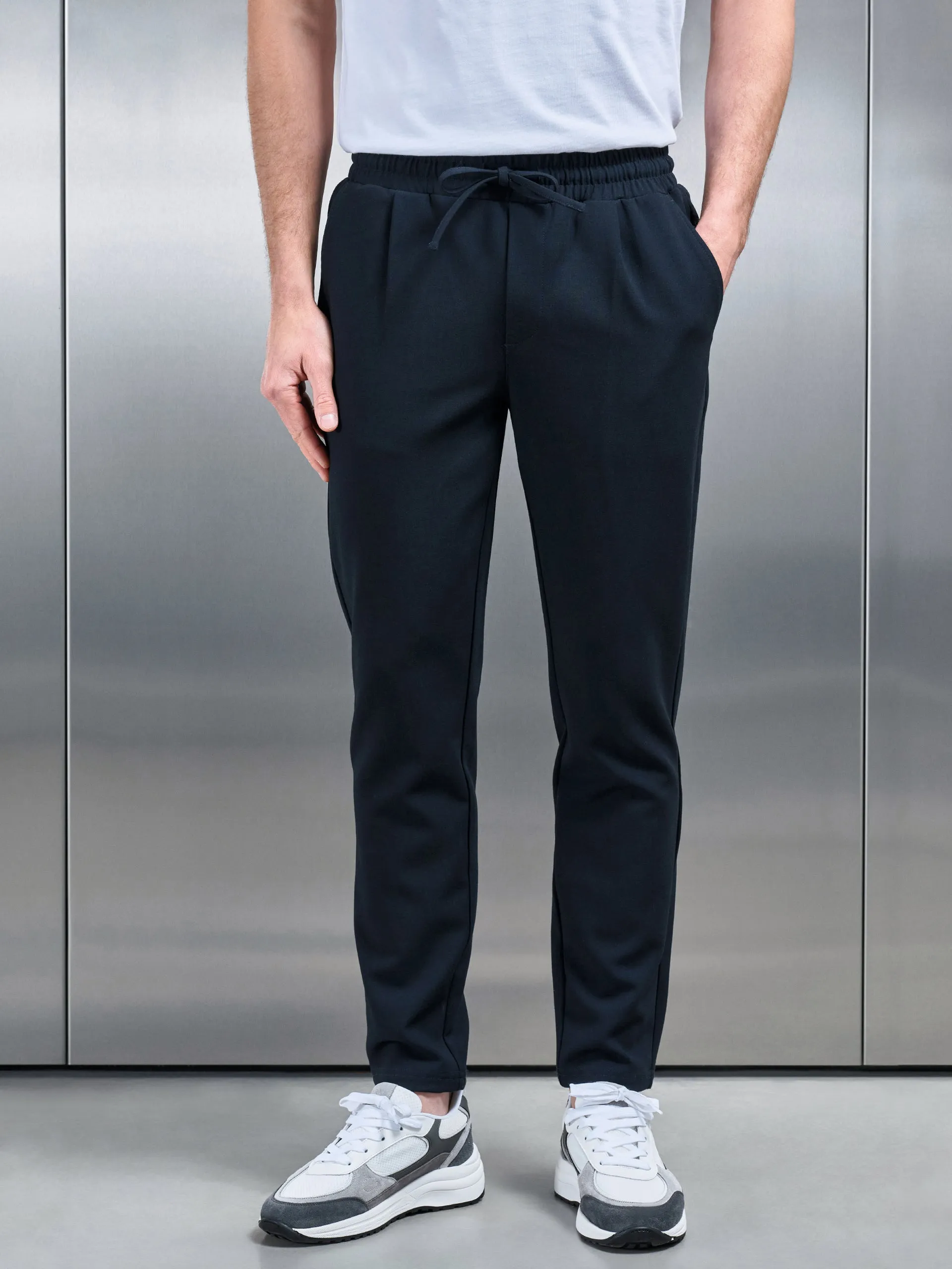 Smart Casual Trouser in Navy