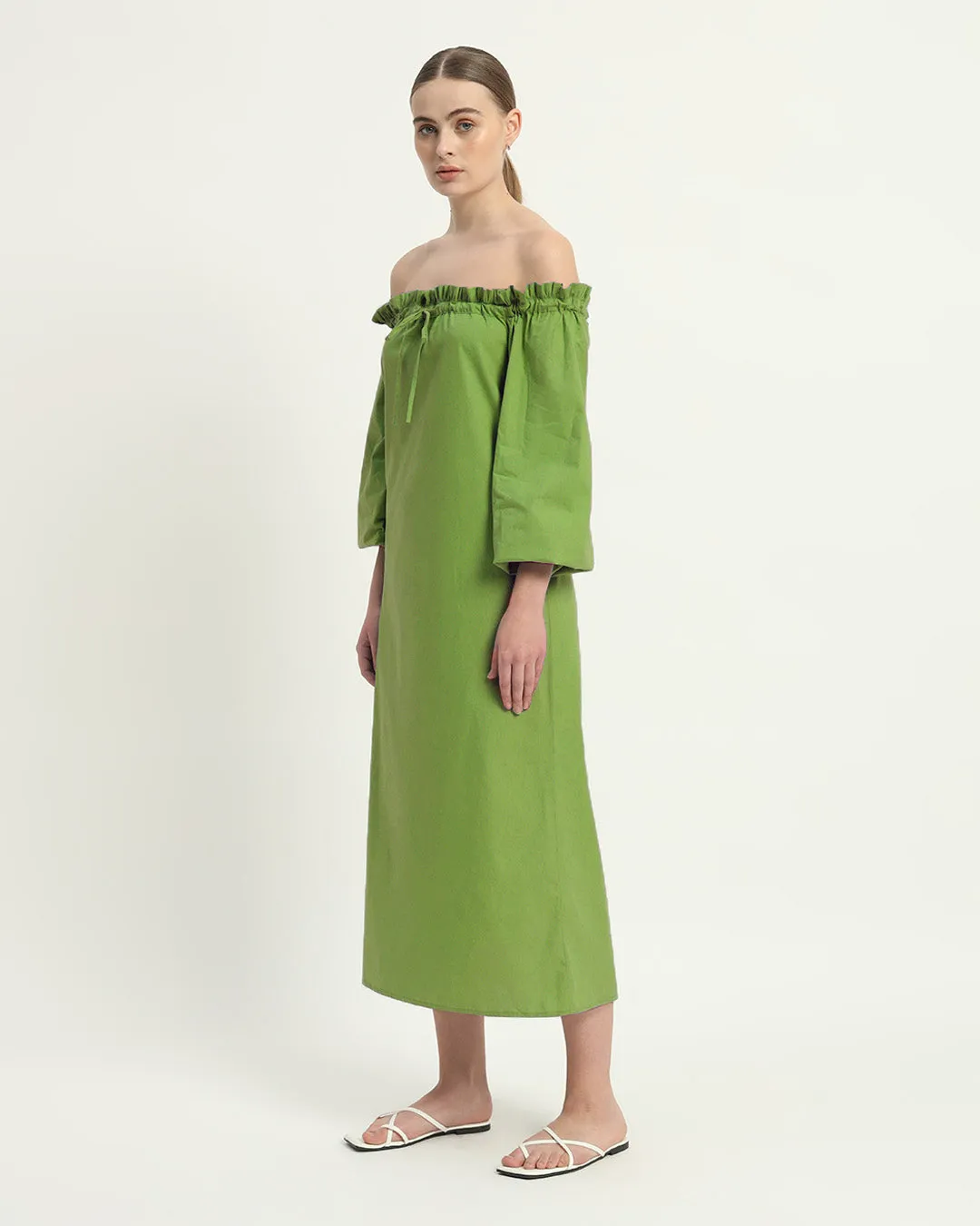 The Carlisle Fern Cotton Dress