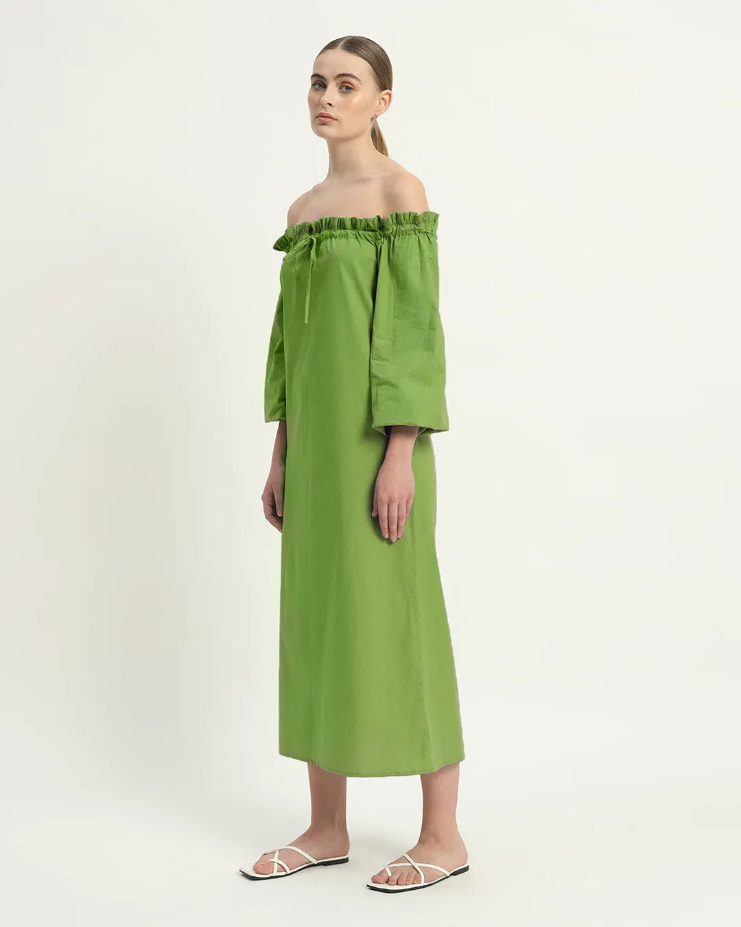 The Carlisle Fern Cotton Dress