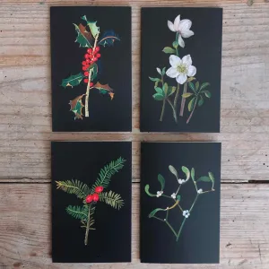 Traditional Christmas Card Pack - Winter Foliage