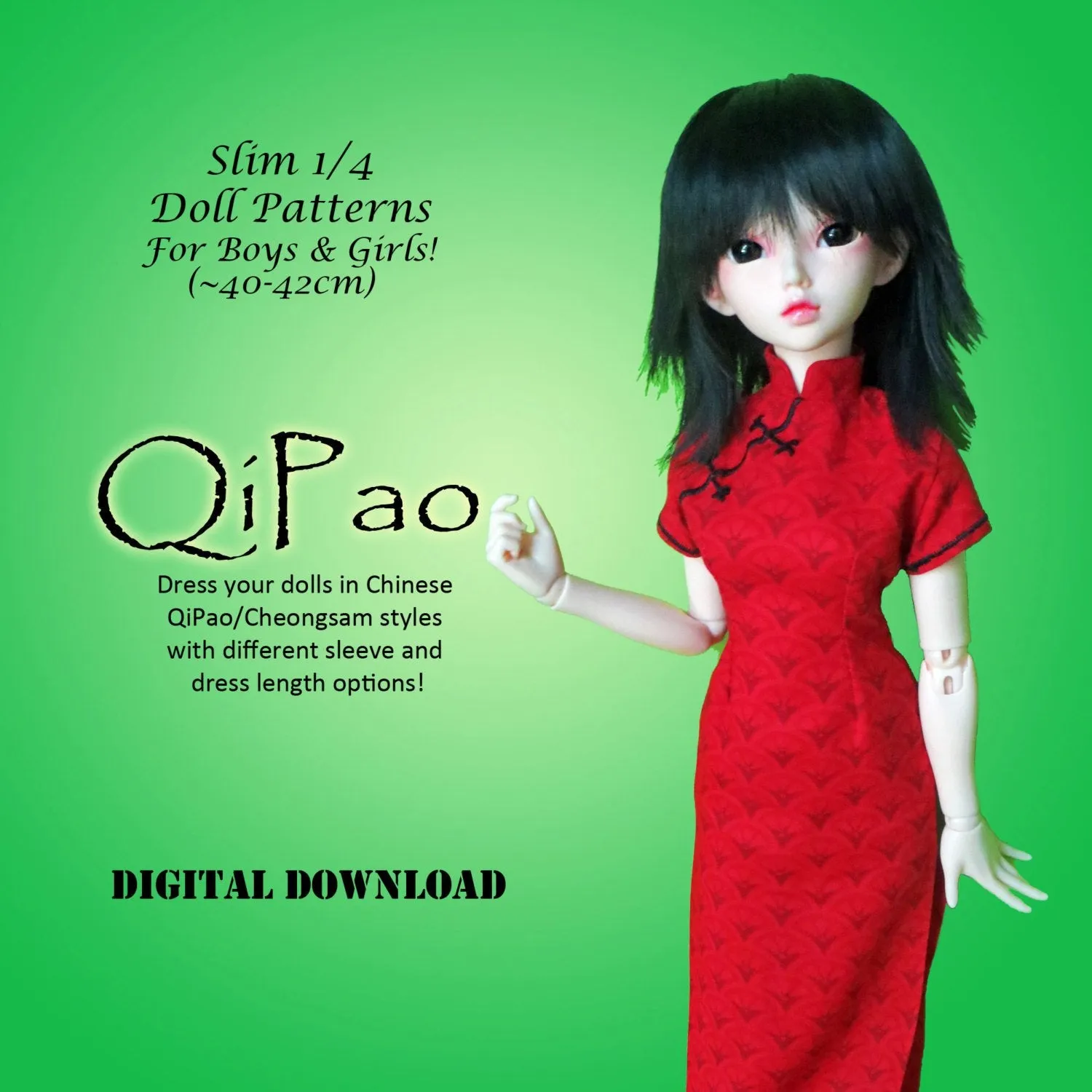 Traditional QiPao Cheongsam Chinese Dress