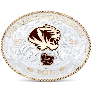 Traditional Round Up Custom Buckle