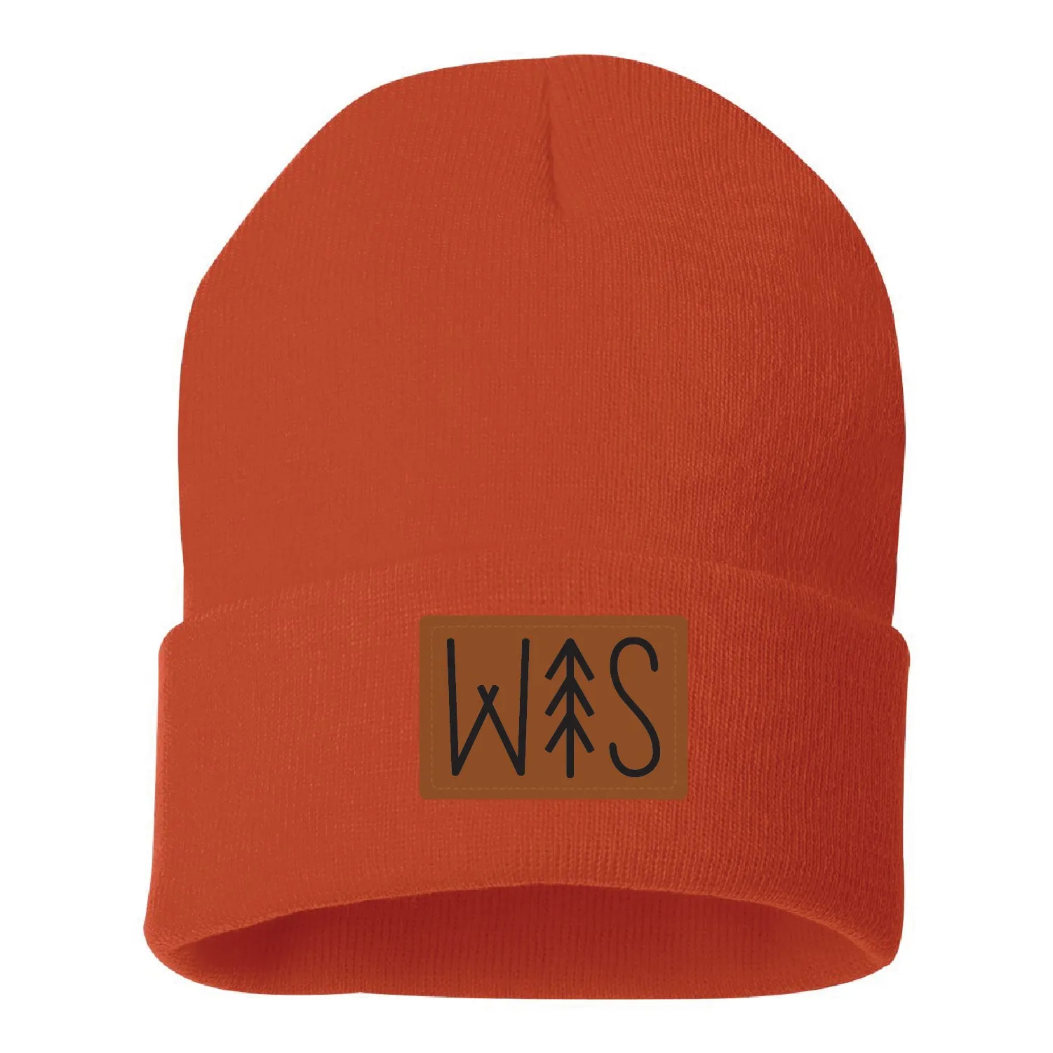 WI141 Solid 12" Cuffed Beanie