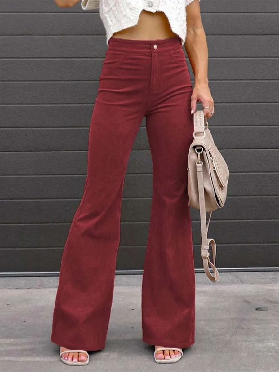 Women's Corduroy Casual Pants