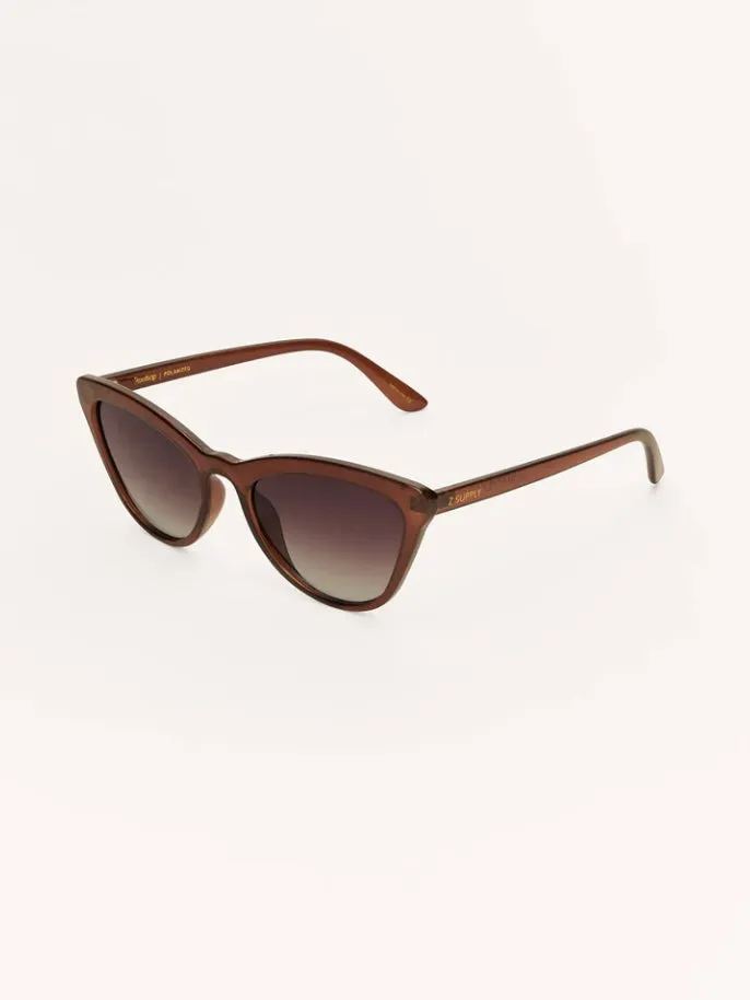 Z SUPPLY - Roof Top Sunglasses In Chestnut