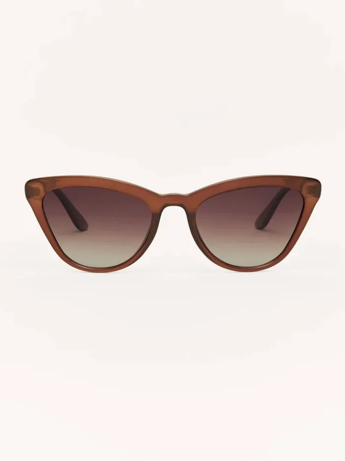 Z SUPPLY - Roof Top Sunglasses In Chestnut